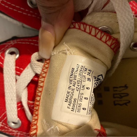 Red Converse - Picture 2 of 4
